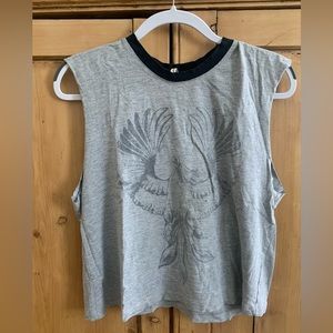 Emma and Sam Distressed Muscle Tee